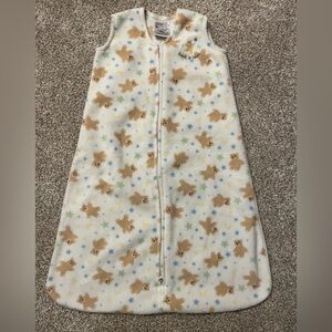Halo Teddy Bear Fleece Sleep Sack, size 0-6 months